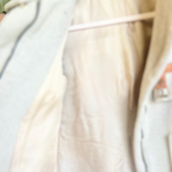 Zara Wool Coat Beige XS - Picture 8 of 9